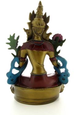 Statuetta Green Tara Seduta - 3
