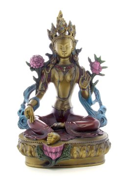 Statuetta Green Tara Seduta - 1