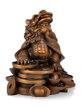 Statuetta Tartaruga con testa di Drago - 5