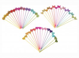 Stecche Fiori Primavera - Set da 48