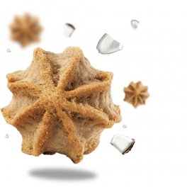 Stelle di Farro con Cocco - Senza Lieviti - 3
