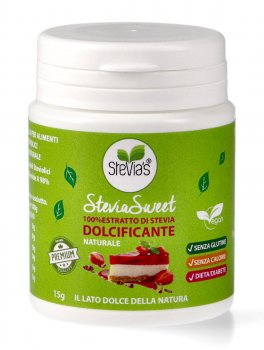 SteviaSweet - Estratto di Stevia in Polvere - Dolcificante Naturale