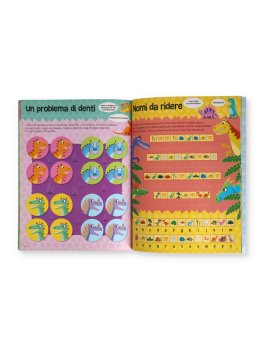 Sticker 3D Dinosauri. Sticker Scintillanti — Libro - 3