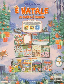 Sticker Book - È Natale in Tutto il Mondo! — Libro - 2