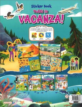Sticker Book - Tutti In Vacanza! — Libro - 2