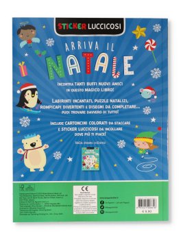 Sticker Luccicosi - Arriva il Natale — Libro - 2