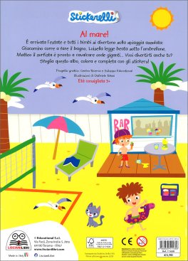 Stickerelli - Al Mare — Libro - 2