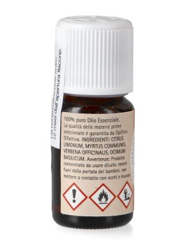 Studio - Olio Essenziale Basilico, Mirto, limone, Verbena - 10ml - 2