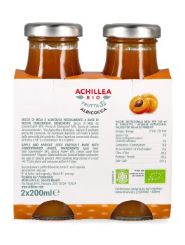 Succo di Albicocca Bio "FruttaSì' - 2x200 ml - 3