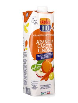 Succo di Arancia Carota Limone Bio  - Senza Zuccheri Aggiunti - 1