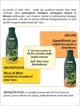 Succo Puro Aloe Vera Biologico Micropolpa - 4