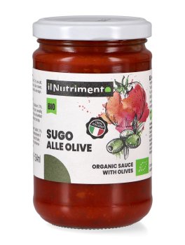 Sugo Biologico alle Olive Nere - 1