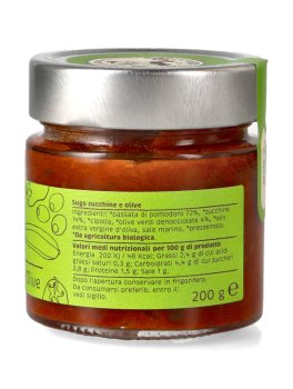 Sugo Zucchine e Olive Bio - 2