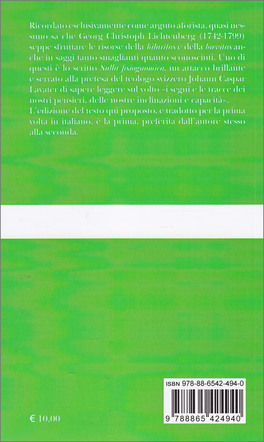 Sulla Fisiognomica — Libro - 2