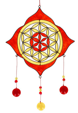 Suncatcher Loto il Seme della Vita - Acchiappasole