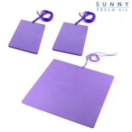 Sunny Tesla Plates - Piastre di Tesla Purpuree - Kit Office