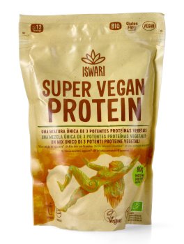 Super Vegan Protein - Mix: Proteine del Riso, Piselli e Canapa in Polvere - 1