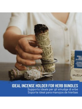 Supporto a Spirale per Smudge e Paletti di Palo Santo - 8