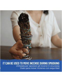 Supporto a Spirale per Smudge e Paletti di Palo Santo - 10