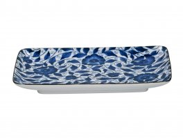 Sushi Plate Blue Flower - Piatto per il Sushi - 1