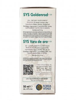 SYS Solidago - Integratore Spagirico di Solidago - 3