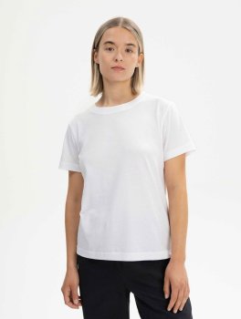 T-Shirt Donna in Cotone Bio Khira - Bianca - 3