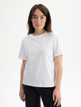T-Shirt Donna in Cotone Biologico Tanika - Bianco - 3
