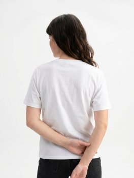 T-Shirt Donna in Cotone Biologico Tanika - Bianco - 2