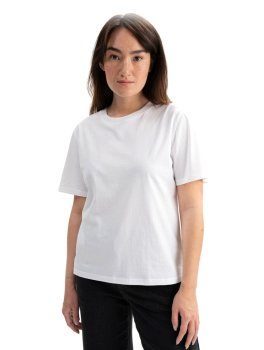 T-Shirt Donna in Cotone Biologico Tanika - Bianco - 1