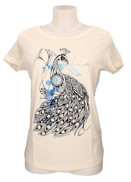 T-shirt Donna - Pavone - Taglia Xl