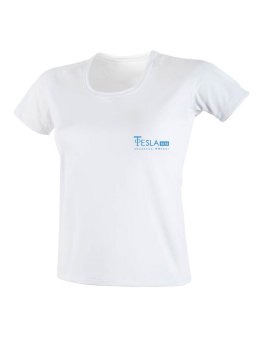 T-Shirt Girocollo Donna - Bianca - 1