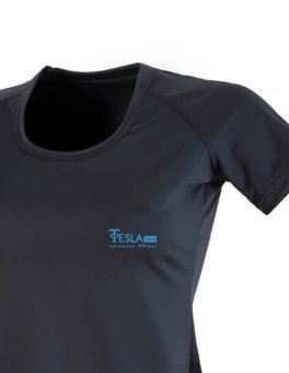 T-Shirt Girocollo Donna - Nera - 2