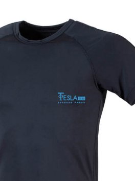 T-Shirt Girocollo Uomo - Nera - 2