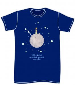 T-shirt le Petit Prince - La Maglietta da Notte Blu