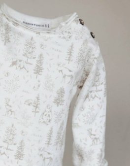 T-Shirt Maniche Lunghe Bimbo - Woodland - 3