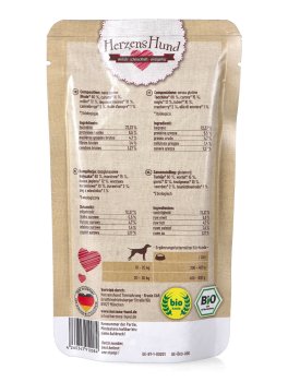 Tacchino Bio con Verdure per Cani - 2