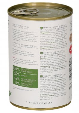 Tacchino con Mela, Zucchina e Olio di Noce per Cani - 2