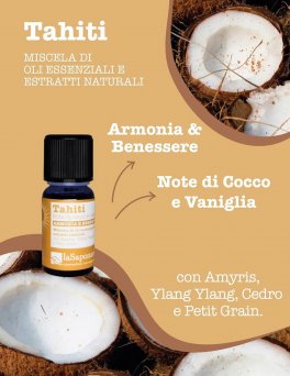 Tahiti - Miscela di Oli Essenziali ed Estratti Naturali - 4