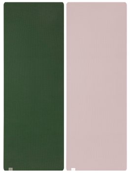 Tappetino Reversibile "Yoga Mat Performance" - Rosa/Verde militare - 1
