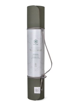 Tappetino Reversibile "Yoga Mat Performance" - Rosa/Verde militare - 3