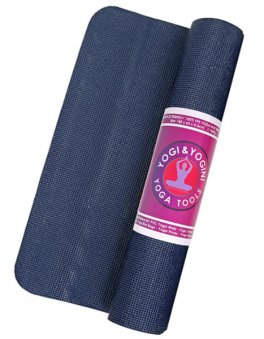 Tappetino Yoga Antiscivolo in PVC - Yogi & Yogini Indaco - 1