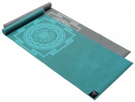 Tappetino Yoga Yogimat Basic - Sri Yantra - Petrol - 2