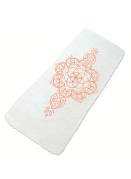 Tappeto Yoga in Lana Merinos con Mandala - 1