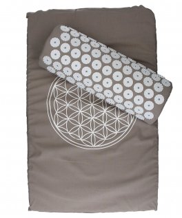 Tappettino Agopressione con Cuscino - Flower of Life Mat - 2