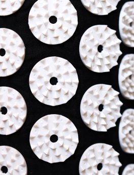 Tappettino Agopressione con Cuscino - Flower of Life Mat - 5