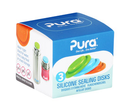 Tappi in Silicone per Biberon e Bottiglie Pura - 2