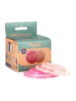 Tappi in Silicone per Biberon e Bottiglie Pura - 1