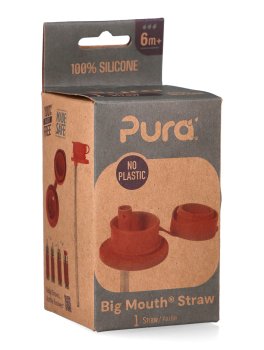 Tappo Sport con Cannuccia per Bottiglie Pura - 2