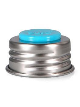 Tappo Universale per Biberon e Bottiglie Pura - Azzurro - 2