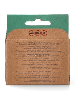 Tappo Universale per Biberon e Bottiglie Pura - Azzurro - 4